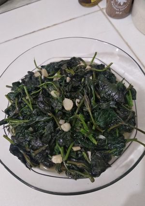 Foto resep Cah daun ubi (sederhana)