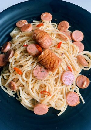 Foto resep Spaghetti Aglio e Olio