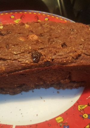 Una foto de Pan integral de guineo y cocoa