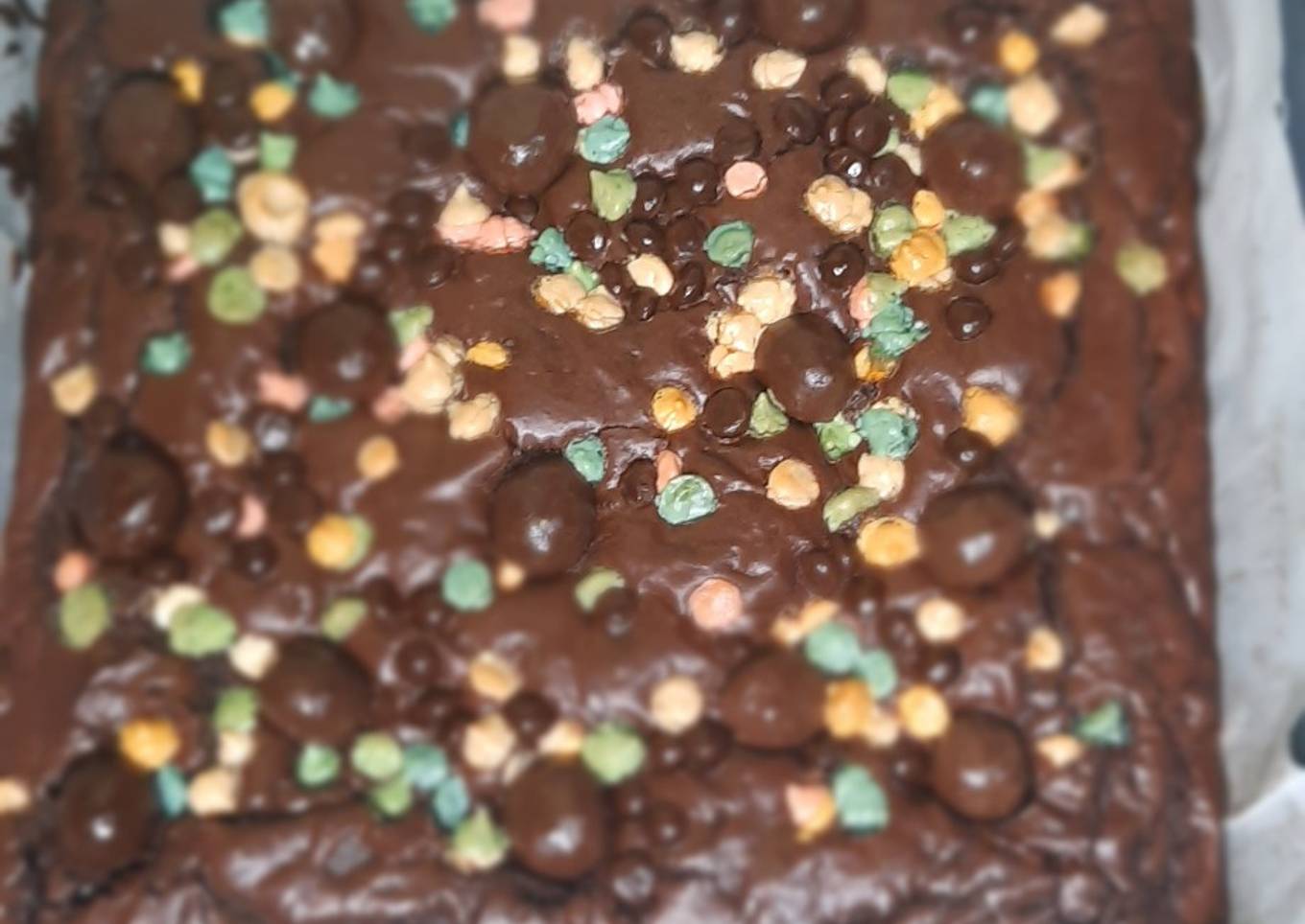 Shiny Crust Brownies