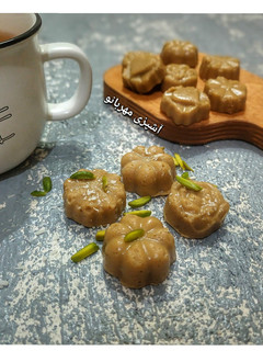 عکسی از دستور حلوا با ارده