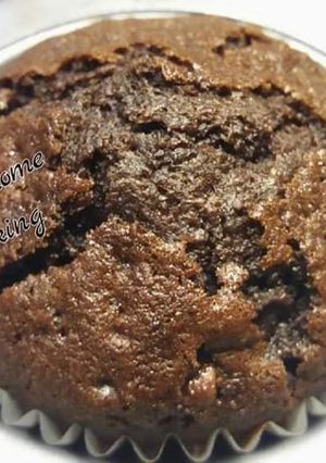 A picture of 🍫🍰Double Chocolate Chip Muffins🍰🍫.
