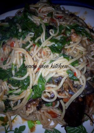 A picture of Vegi Spaghetti.