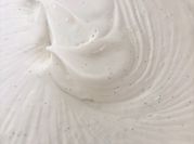 Una foto di crema chantilly