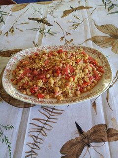 Foto principal de Ensalada de bulgur con garbanzos