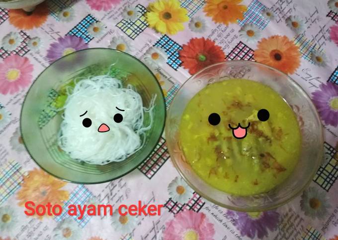 Soto ayam ceker