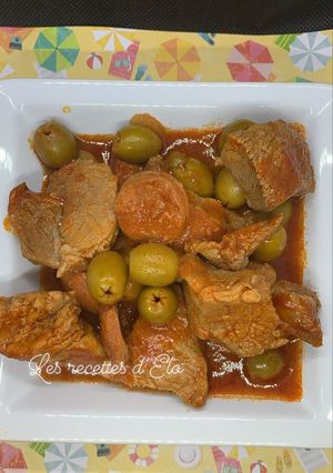 Une photo de Sauté de porc à la Lisbonne au Cookeo