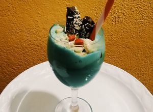 Una foto de Malteada con pastisetas