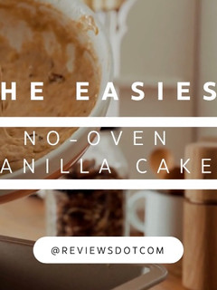 A picture of NO-OVEN VANILLA CAKE RECIPE.