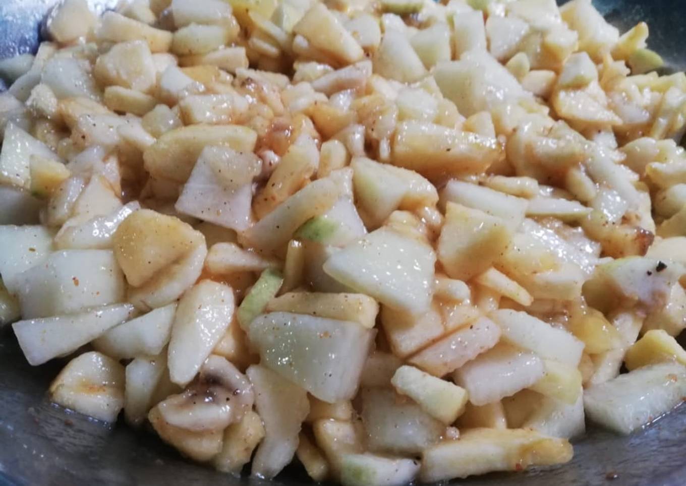 Delicious fruit chaat