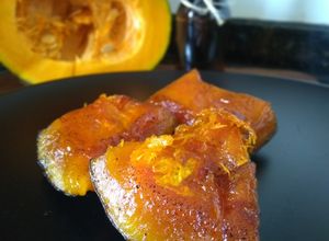 Foto de Abóbora Cabotiá Assada Caramelada