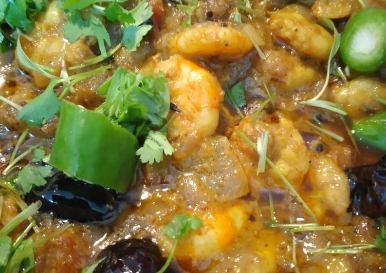 Simple Way to Prepare Ultimate Achari prown masala