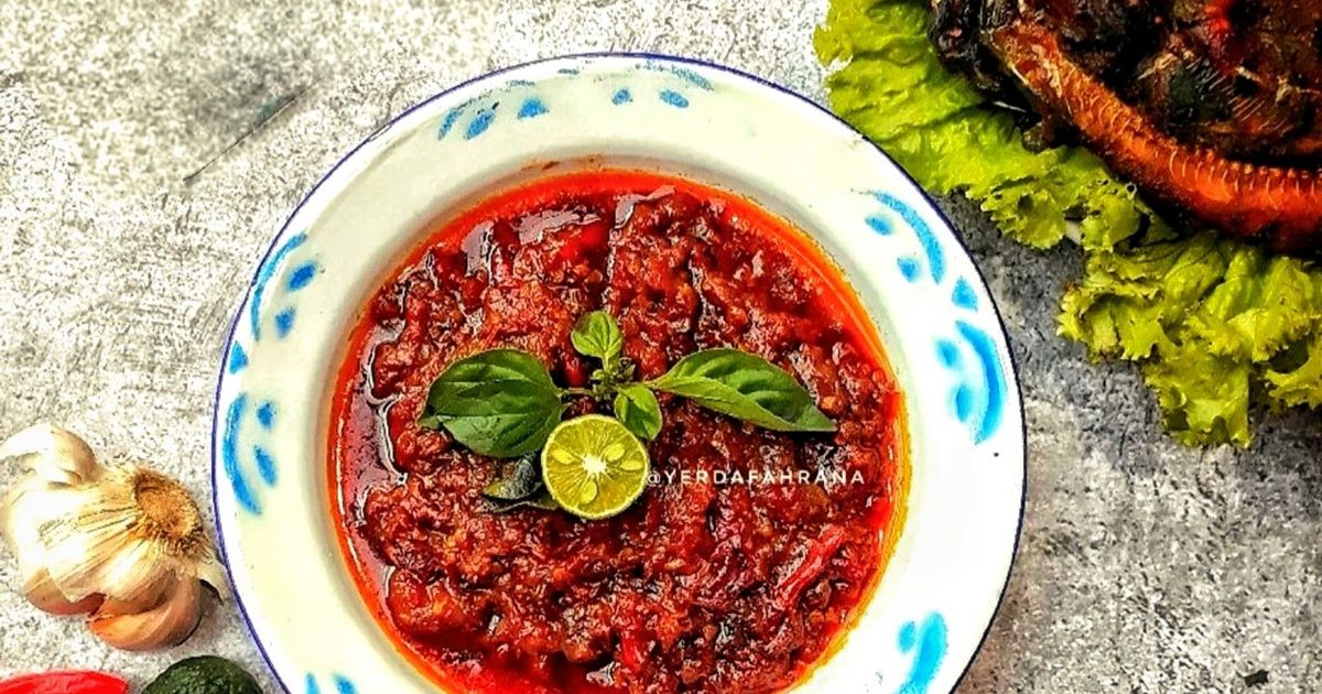 Sambal Terasi Santan 예르다🌶