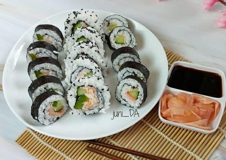 Cara Gampang Membuat 17.3~ Maki Sushi Moriawase Anti Gagal