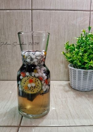 Foto resep Es cincau jeruk