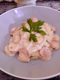 Foto resep Spaghetti Creamy Carbonara
