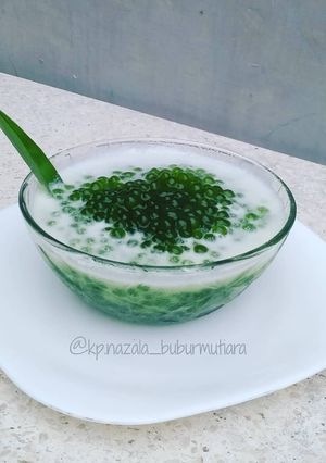 Foto resep Bubur mutiara pandan