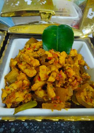 Foto resep Orek tempe kikil 🌶️🌶️