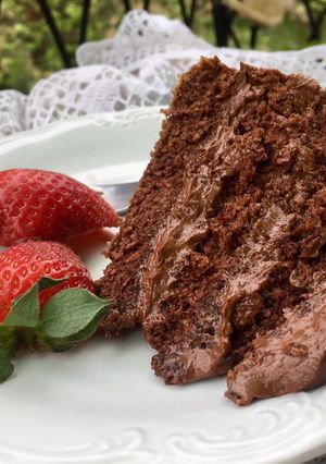 Rusztikus mascarponés-csokitorta recept fotója