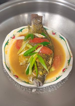 Foto resep Ikan nila kukus