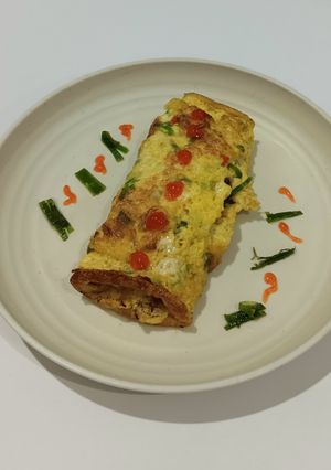 Foto resep Telur Dadar Santan