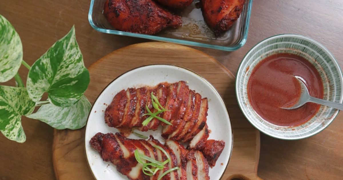 Ayam panggang charsiew