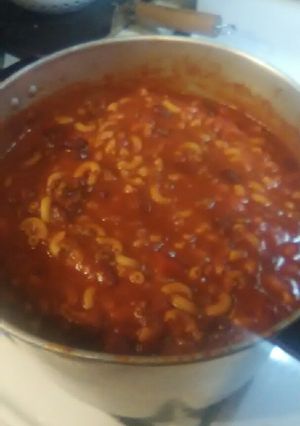 A picture of Chili Mac.