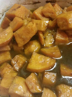 A picture of Maple brown sugar sweet potatoes.