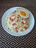 Nasi Goreng Sayuran Chicken Pepperoni