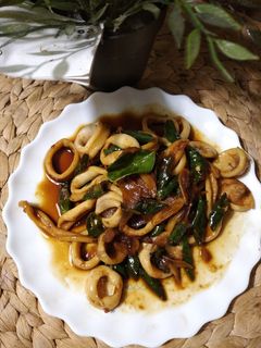 Foto resep Cumi cabe ijo