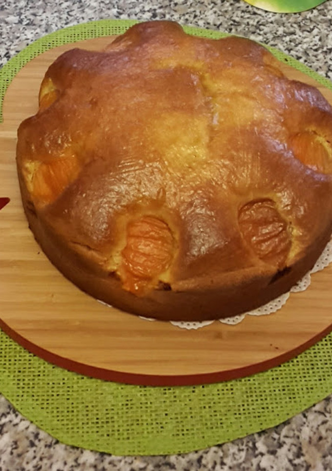 Una foto de Bizcocho de albaricoque