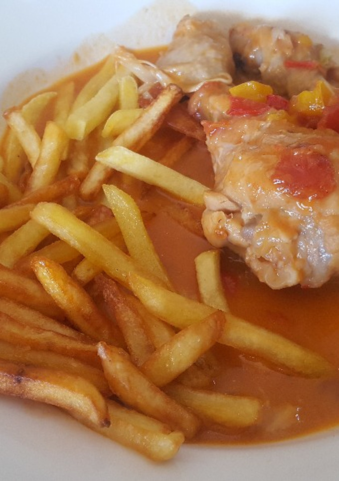 Una foto de Jamoncitos de pollo ricos ricos de la Brigada Espartana