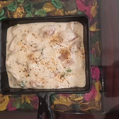 A picture of Mayo onion dip.