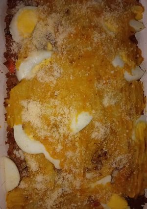 Una foto de Pastel de papas, con una vueltita especial.