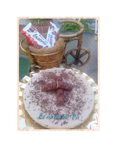Una foto de Tarta de kinder bueno