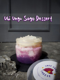 Foto resep Ubi Ungu Sago Jelly Dessert