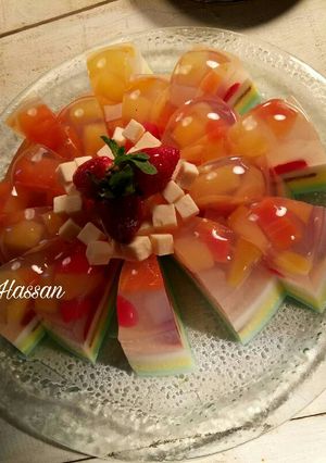 Foto resep Pudding Susu Buah