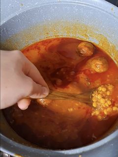 عکسی از دستور قیمه با گوشت چرخ کرده