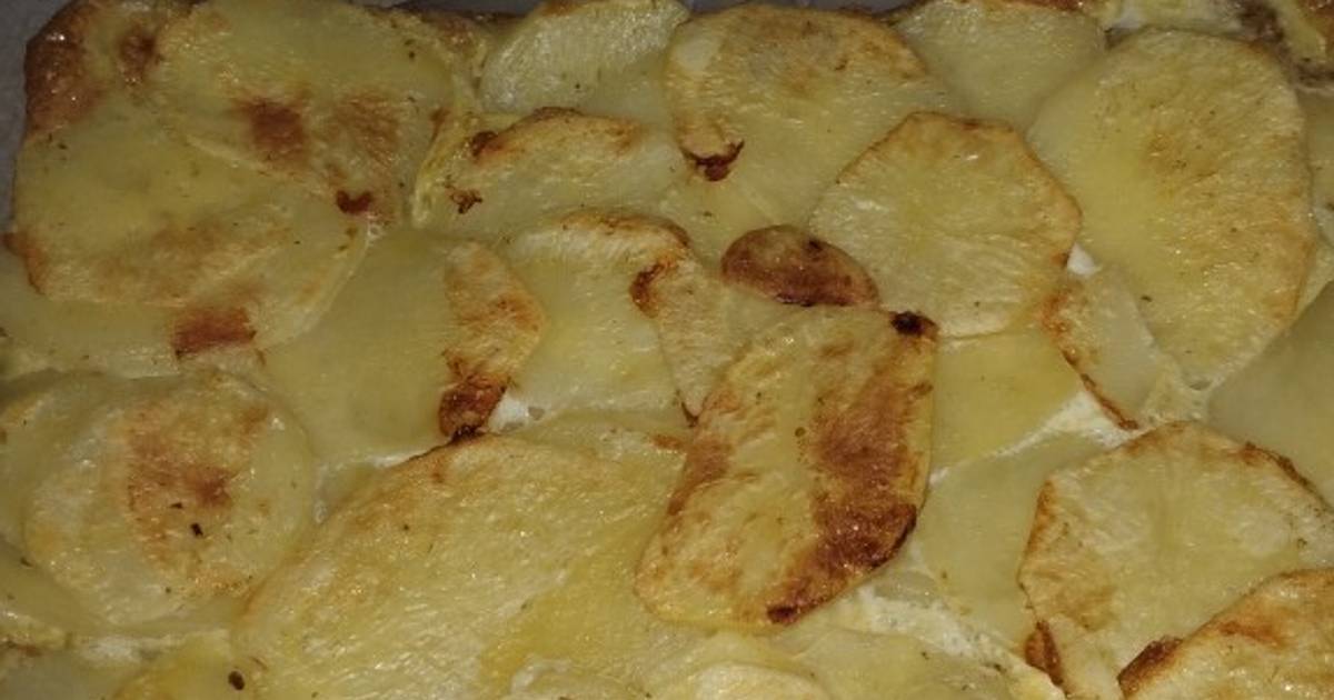 Tortilla de papa fácil en la flip de essen Receta de noemi Cookpad