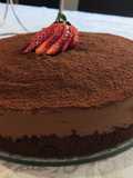 Tarta de chocolate y mascarpone