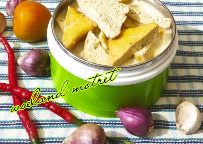 Langkah Mudah untuk Menyiapkan Sayur Tahu Santan, Lezat