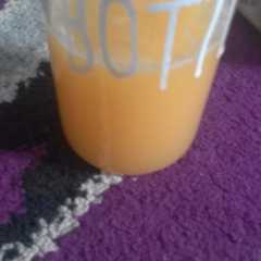 A picture of Jus Beju (belimbing jeruk? 😄.