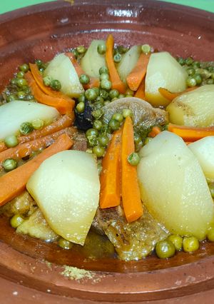 Una foto de Tajín de cordero