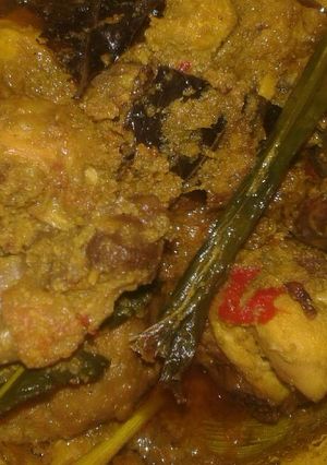 Foto resep Ayam pedas masak santan
