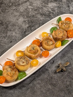 A picture of ★ Lollipop spring rolls ★.