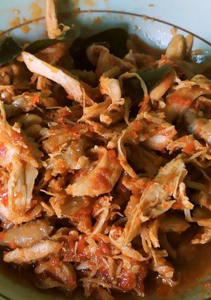 Foto resep Ayam suwir pedas