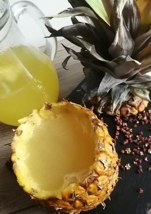 Une photo de Jus ananas poivre de sichuan miel🍯🍍