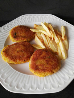Una foto de Burguer de calabaza