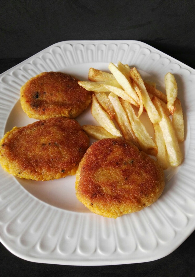 Una foto de Burguer de calabaza