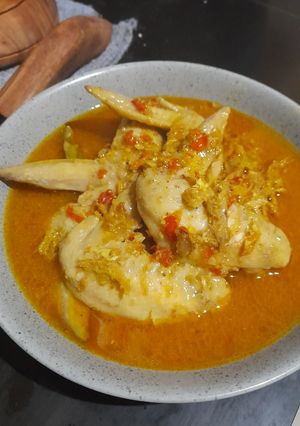 Foto resep Sayap ayam bumbu kuning